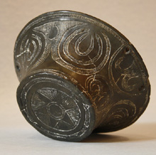 Museo Archeologico di Ozieri - Pisside della Cultura di Ozieri (Neolitico Recente Sardo) - Sala I.