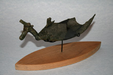 Museo Archeologico di Ozieri - Navicella nuragica -Sala II..